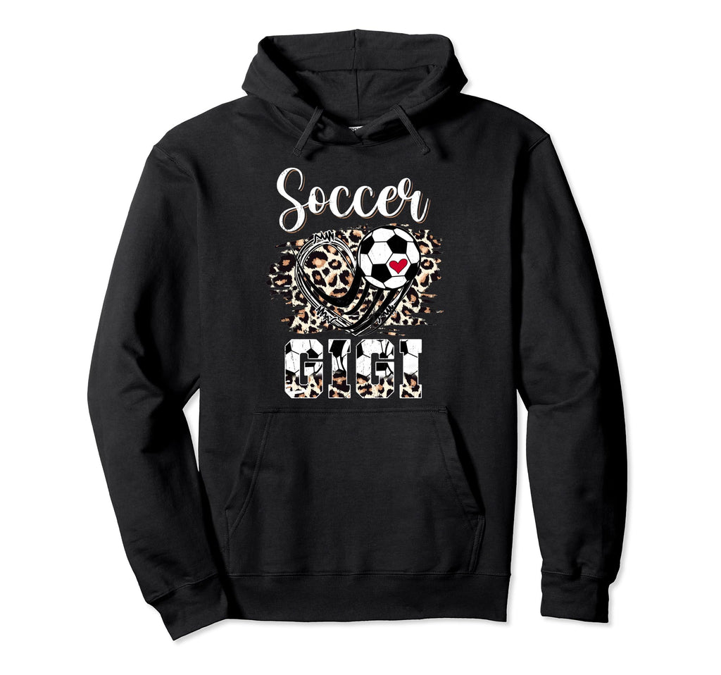 Soccer Gigi Leopard Funny Mothers Day Hoodie - Novelty Apparel Men Women - T-Shirt, Sweatshirt, Hoodie