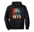 55Th Birthday Gift August 1970 Cassette Hoodie - Custom Art Print Unisex - T-Shirt, Sweatshirt, Hoodie