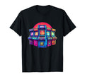 80S Arcade Gaming Machine Video Game T-Shirt - Custom Art Print Unisex - T-Shirt, Sweatshirt, Hoodie