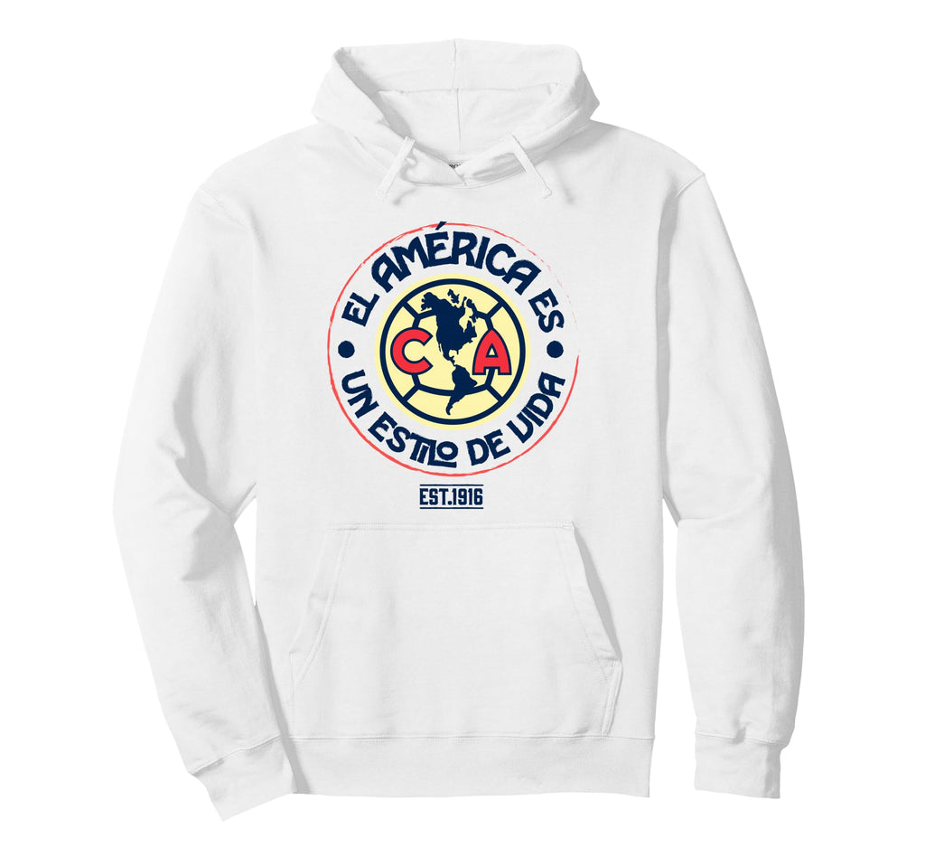 Club America Soccer Is Way Life Hoodie - Unique Graphic Unisex - T-Shirt, Sweatshirt, Hoodie