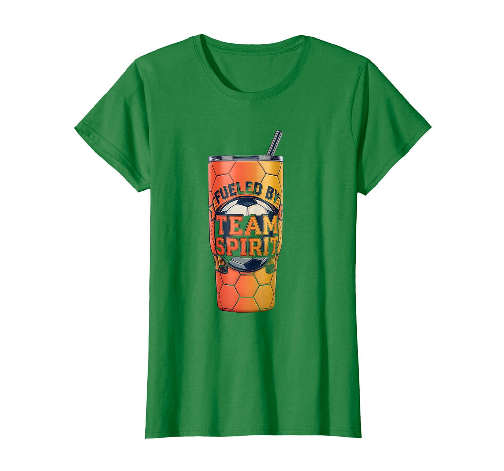 Fueled Team Spirit Soccer Mom T-Shirt - Trendy Graphic Men Women - T-Shirt, Sweatshirt, Hoodie