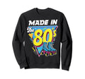 Made 80S Roller Skater Skate Shoes Sweatshirt - Graphic Print for Adults - T-Shirt, Sweatshirt, Hoodie