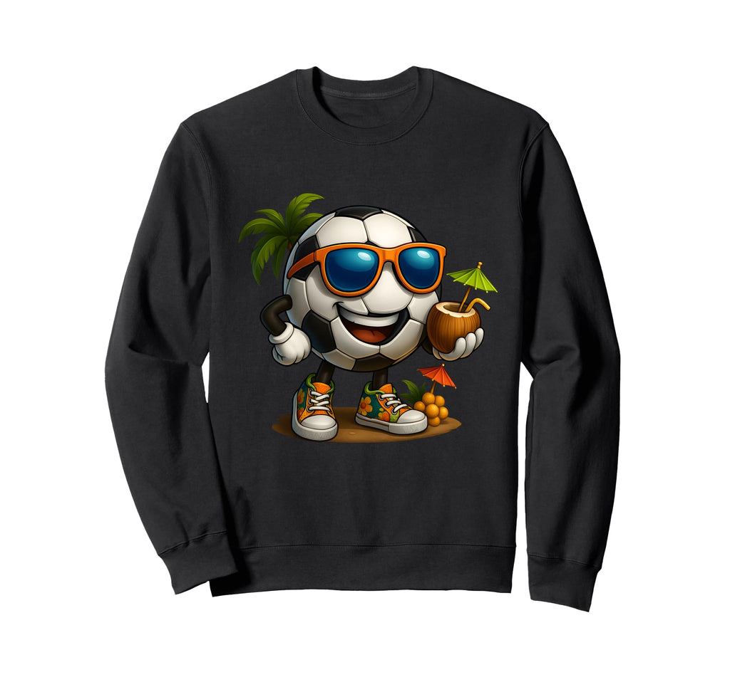 Funny Hawaii Soccer Ball Hawaiian Sweatshirt - Minimalist Print Men Women - T-Shirt, Sweatshirt, Hoodie