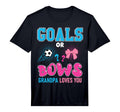 Mens Goals Or Bows Grandpa Loves You T-Shirt - Aesthetic Graphic Men Women - T-Shirt, Sweatshirt, Hoodie