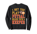 Futsal Keeper Pun Funny Soccer Joke Sweatshirt - Trendy Graphic Unisex - T-Shirt, Sweatshirt, Hoodie
