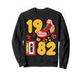 80S Vibes Mixed Tapes Roller Sweatshirt - Fun Novelty Design for Adults - T-Shirt, Sweatshirt, Hoodie