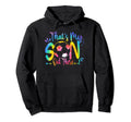 Thats My Son Out There Soccer Mom Dad Hoodie - Graphic Print for Adults - T-Shirt, Sweatshirt, Hoodie