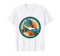 Roller Skates Roller Skating Inline Skating T-Shirt - Trendy Graphic Unisex - T-Shirt, Sweatshirt, Hoodie