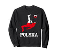 Polska Polish Soccer Team Polish Pride Sweatshirt - Novelty Apparel Unisex - T-Shirt, Sweatshirt, Hoodie