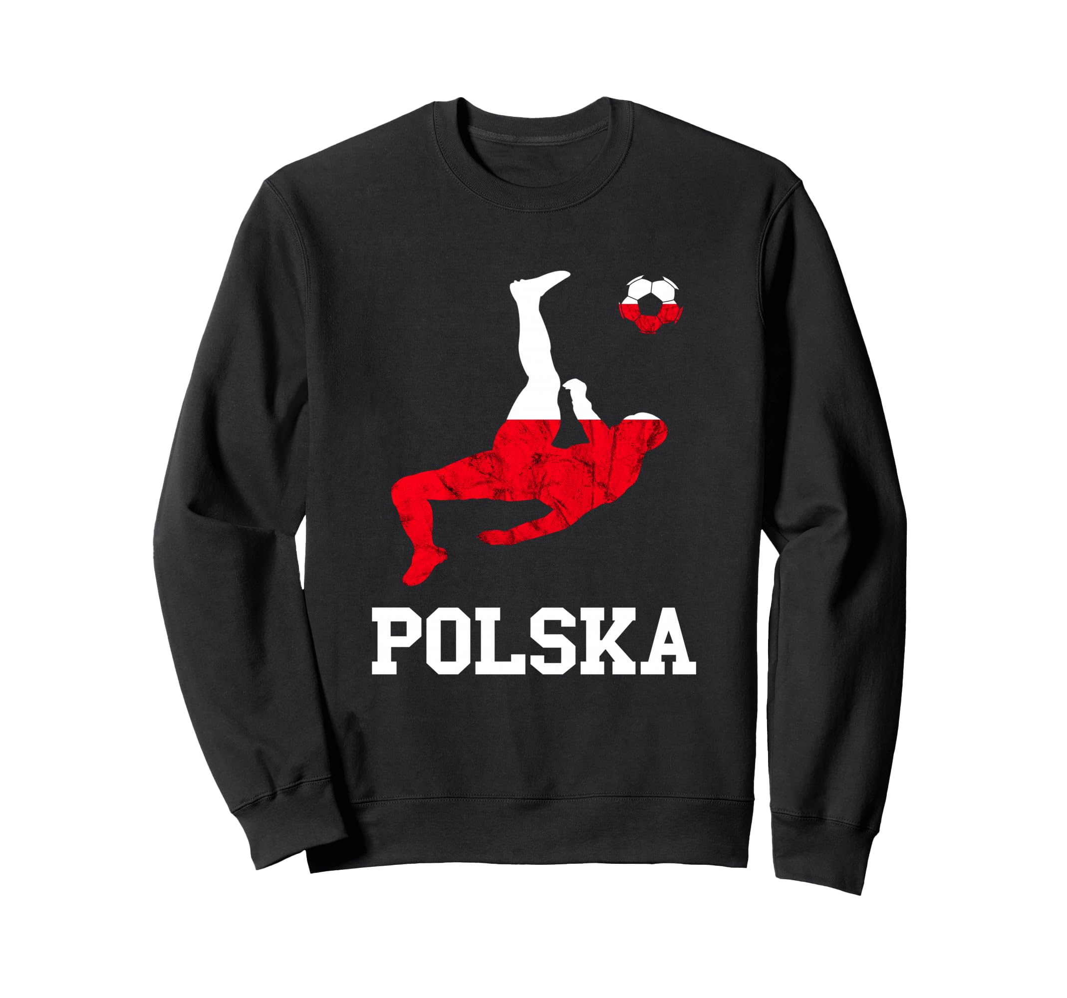 Polska Polish Soccer Team Polish Pride Sweatshirt - Novelty Apparel Unisex - T-Shirt, Sweatshirt, Hoodie