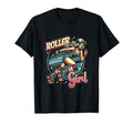 Roller Skater Skating 70S 80S 90S T-Shirt - Custom Art Print Men Women - T-Shirt, Sweatshirt, Hoodie