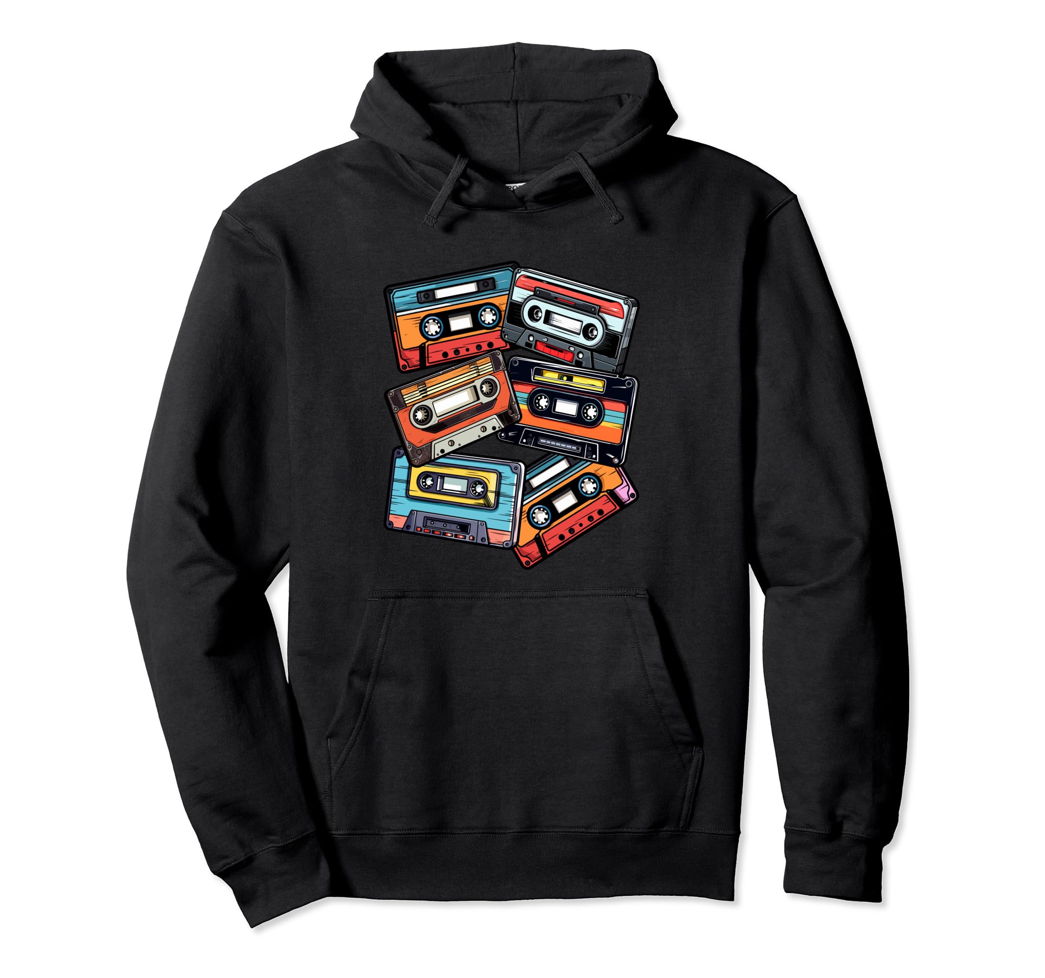 Generation 80S 90S Eighties Cassette Tape Hoodie - Minimalist Print Unisex - T-Shirt, Sweatshirt, Hoodie