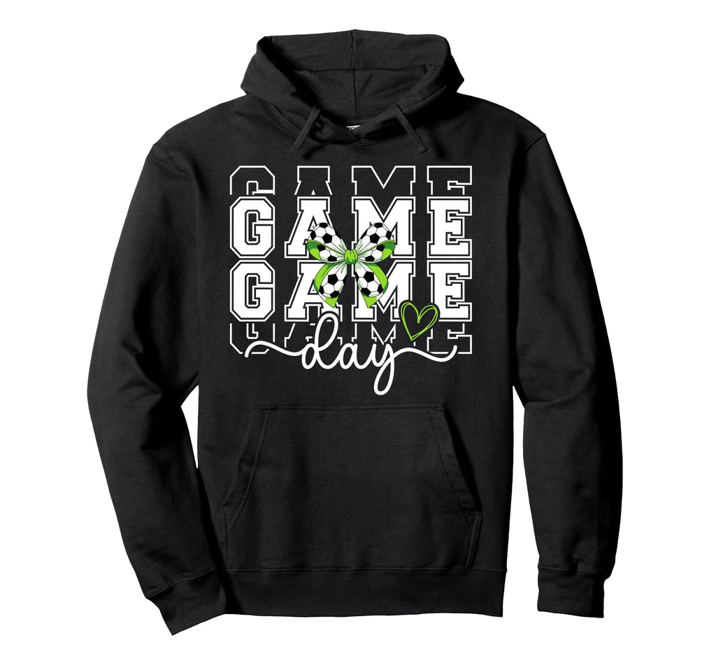 Game Day Soccer Game Day Coquette Hoodie - Streetwear Style Men Women - T-Shirt, Sweatshirt, Hoodie