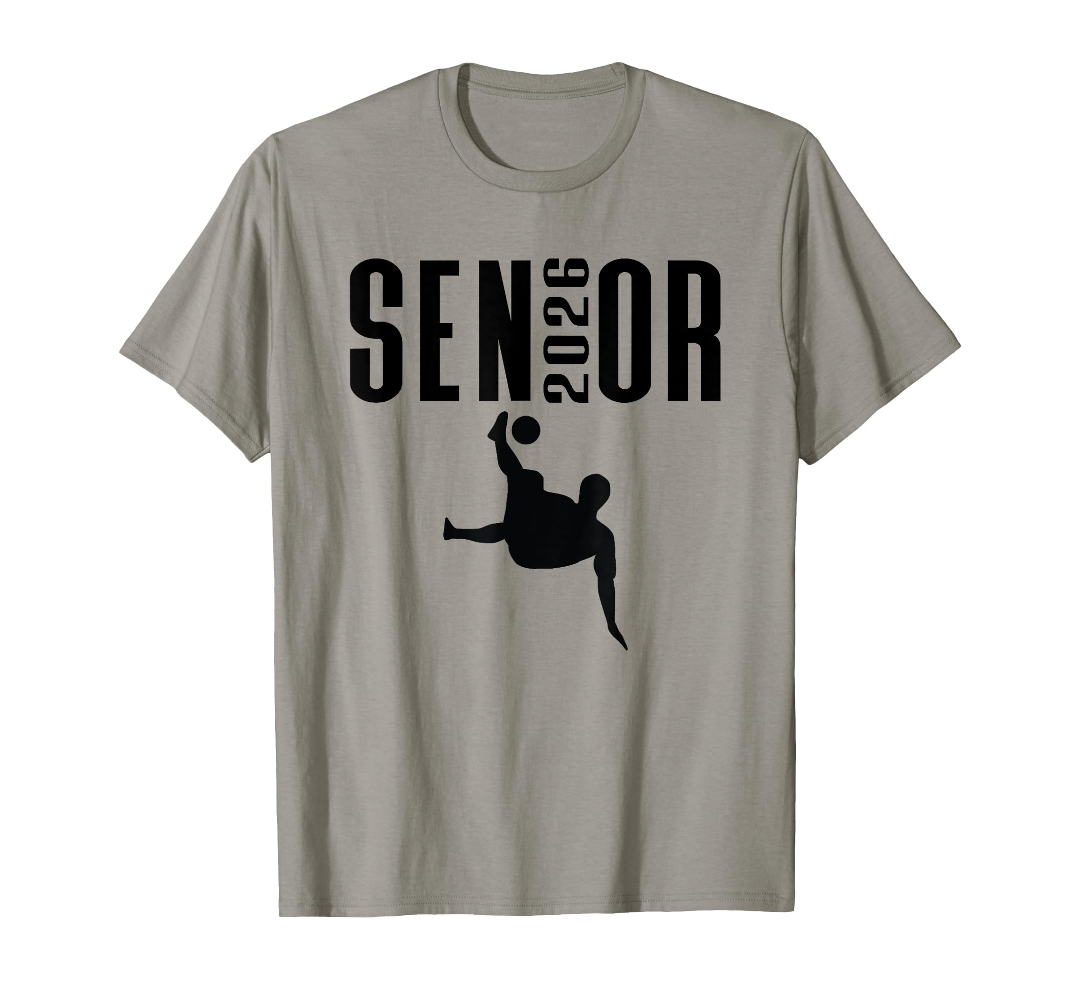 Senior 2026 Soccer Silhouette Class T-Shirt - Streetwear Style for Adults - T-Shirt, Sweatshirt, Hoodie