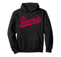 Yosemite National Park Varsity Hoodie - Fun Novelty Design for Adults - T-Shirt, Sweatshirt, Hoodie