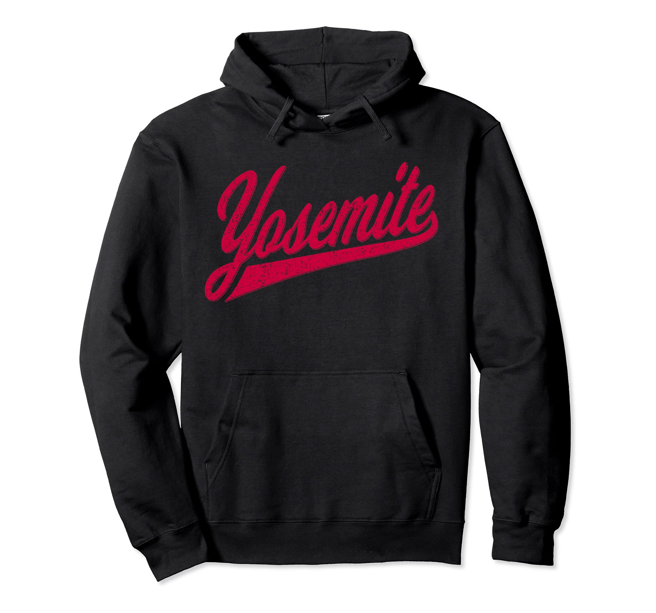 Yosemite National Park Varsity Hoodie - Fun Novelty Design for Adults - T-Shirt, Sweatshirt, Hoodie
