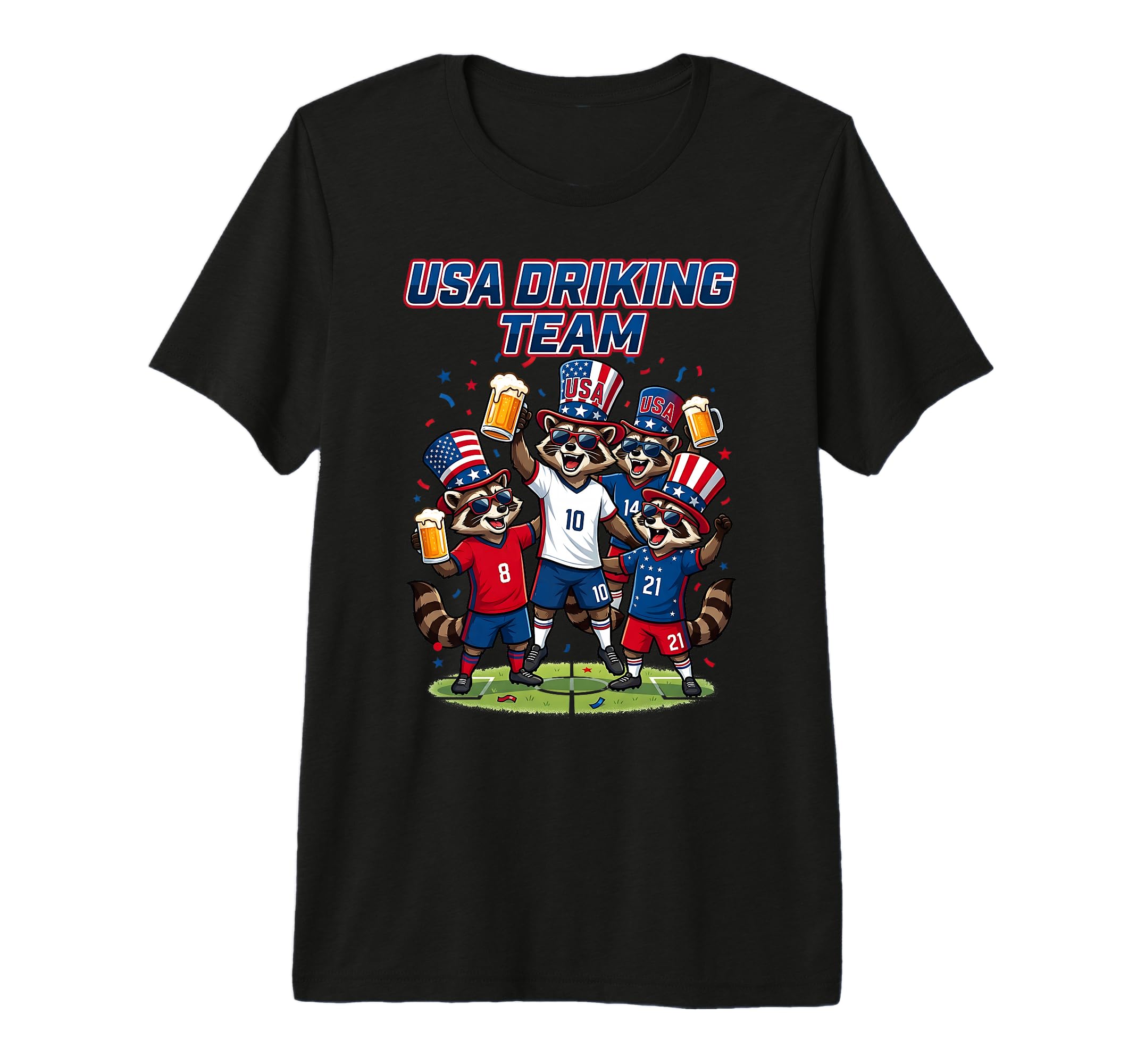 Usa Raccoon Soccer Tournament 2016 T-Shirt - Streetwear Style Unisex - T-Shirt, Sweatshirt, Hoodie