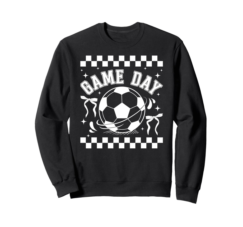 Soccer Game Day Coquette Game Day Sweatshirt - Novelty Apparel Men Women - T-Shirt, Sweatshirt, Hoodie