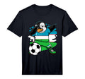 Dabbing Penguin Uzbekistan Soccer Fans T-Shirt - Graphic Print for Adults - T-Shirt, Sweatshirt, Hoodie