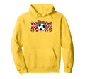 Soccer Mom Red Cheetah Leopard Soccer Hoodie - Custom Art Print Unisex - T-Shirt, Sweatshirt, Hoodie