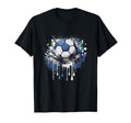 Colorful Soccer Ball Sports Art T-Shirt - Streetwear Style Men Women - T-Shirt, Sweatshirt, Hoodie