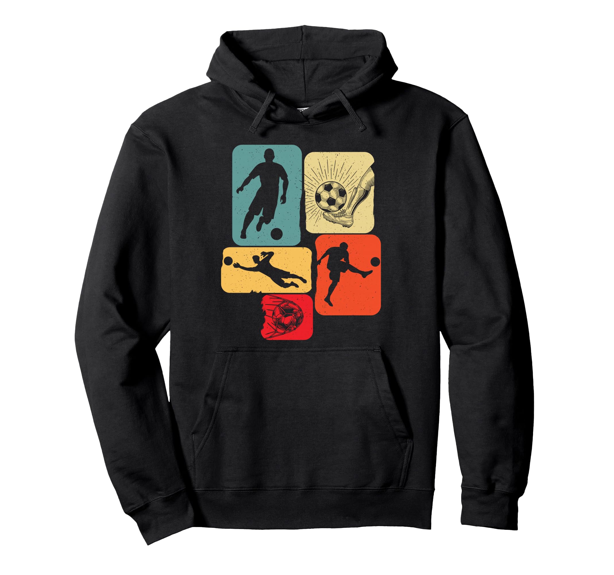 Soccer Player Players Coach Fan Hoodie - Fun Novelty Design for Adults - T-Shirt, Sweatshirt, Hoodie