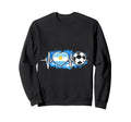 Heartbeat World Football Argentina Sweatshirt - Aesthetic Graphic Unisex - T-Shirt, Sweatshirt, Hoodie