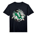 Nigeria Soccer Nigerian National Flag T-Shirt - Minimalist Print Men Women - T-Shirt, Sweatshirt, Hoodie