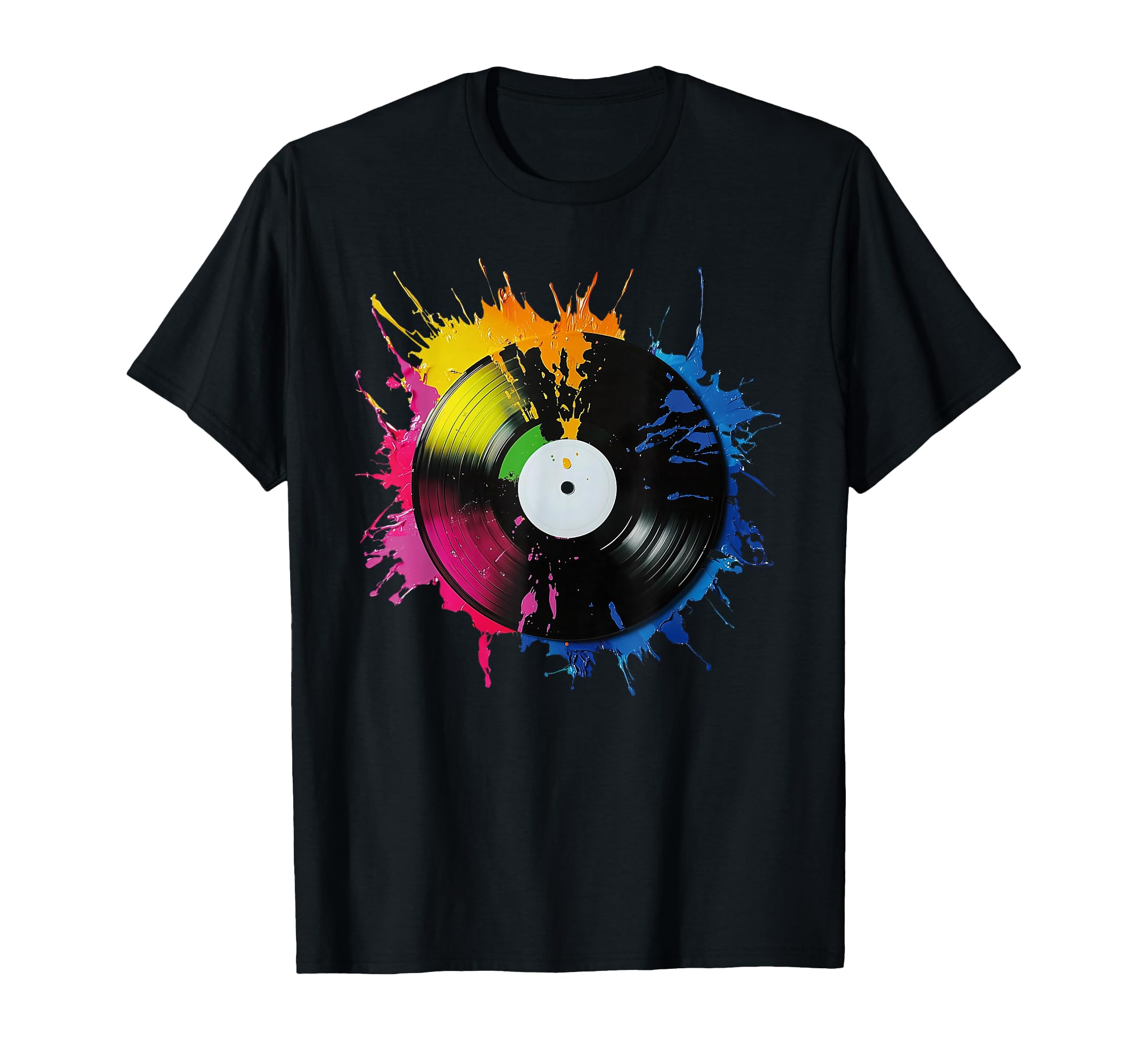 Music Lover Dj Turntable Vinyl Record T-Shirt - Unique Graphic for Adults - T-Shirt, Sweatshirt, Hoodie