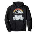 Rocky Mountains Colorado National Park Hoodie - Minimalist Print for Adults - T-Shirt, Sweatshirt, Hoodie