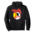 Baseball Softball Soccer Player Mom Hoodie - Unique Graphic for Adults - T-Shirt, Sweatshirt, Hoodie