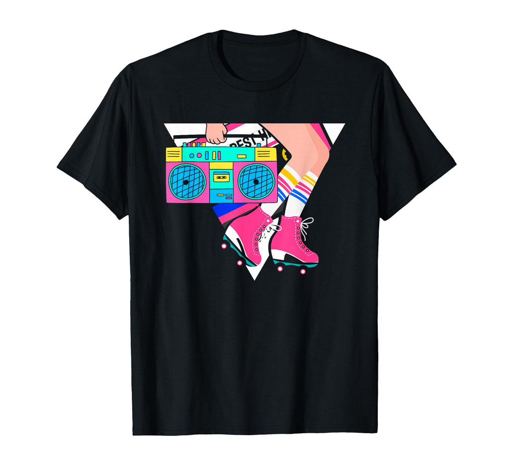 Roller Disco Skating 80S Roller Skates T-Shirt - Fun Novelty Design Unisex - T-Shirt, Sweatshirt, Hoodie