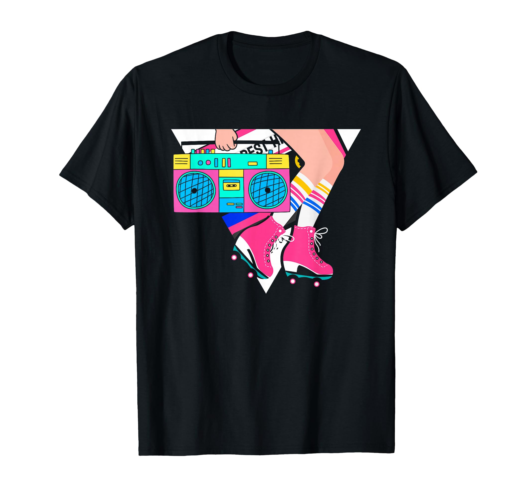 Roller Disco Skating 80S Roller Skates T-Shirt - Fun Novelty Design Unisex - T-Shirt, Sweatshirt, Hoodie