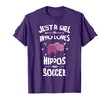 Hippos And Soccer Gifts T-Shirt - Novelty Apparel Unisex - T-Shirt, Sweatshirt, Hoodie