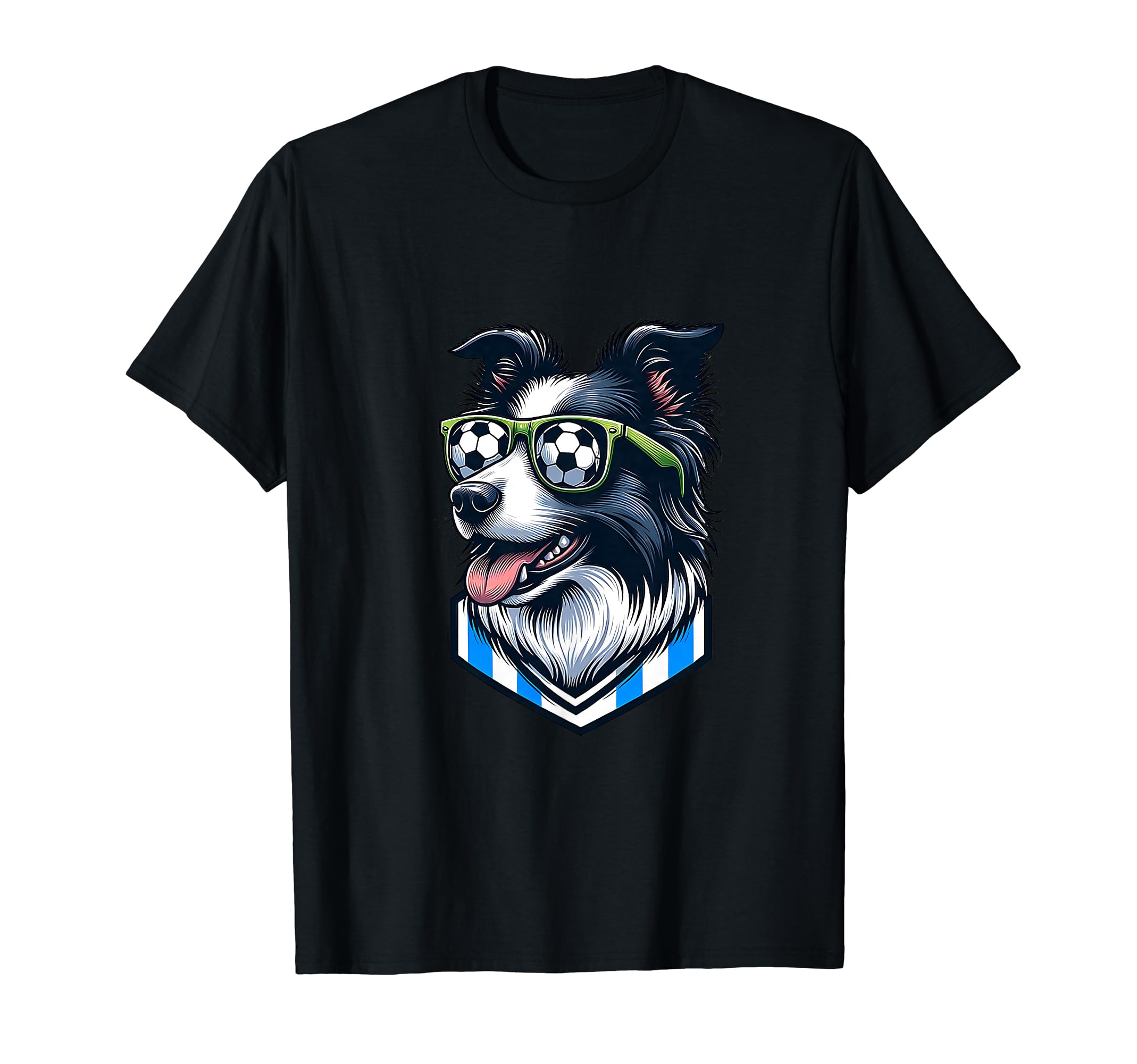 Stylish Border Collie Soccer Fan Champion T-Shirt - Streetwear Style Unisex - T-Shirt, Sweatshirt, Hoodie