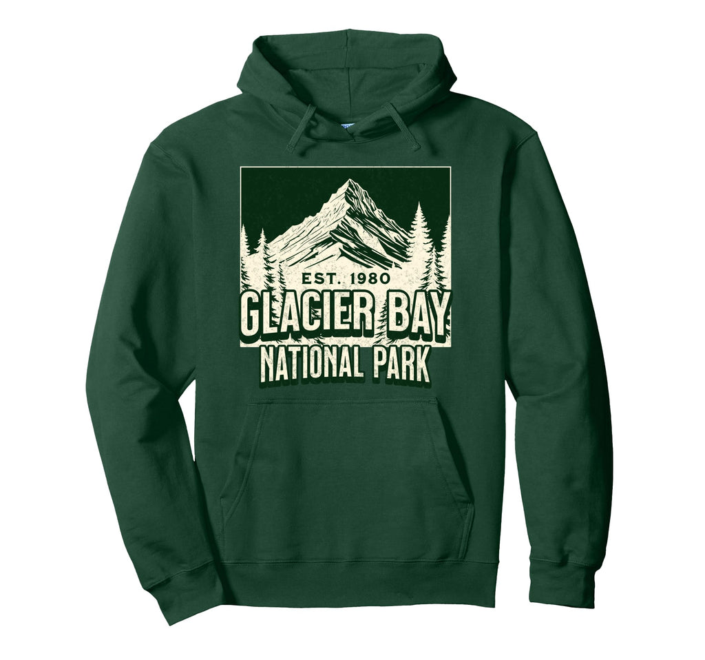 Glacier Bay National Park Alaska Sweatshirt - Custom Art Print for Adults - T-Shirt, Sweatshirt, Hoodie