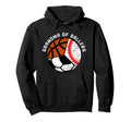 Grandma Ballers Funny Baseball Soccer Hoodie - Graphic Print Men Women - T-Shirt, Sweatshirt, Hoodie