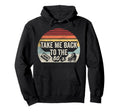 Take Me Back To 80S Cassette Roller Skate Hoodie - Minimalist Print Unisex - T-Shirt, Sweatshirt, Hoodie