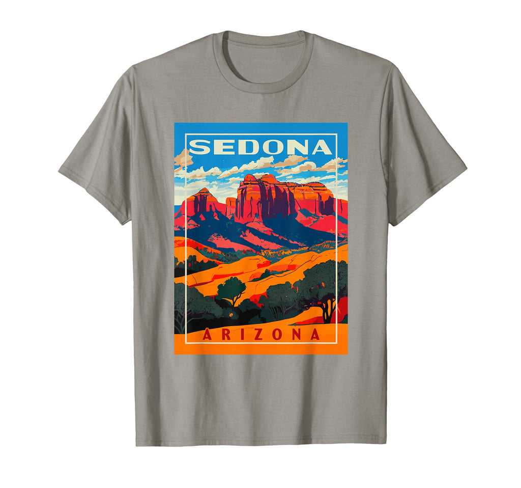 Sedona Arizona Wpa National Park T-Shirt - Novelty Apparel Men Women - T-Shirt, Sweatshirt, Hoodie
