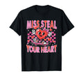 Checkered Miss Steal Your Heart T-Shirt - Novelty Apparel Men Women - T-Shirt, Sweatshirt, Hoodie