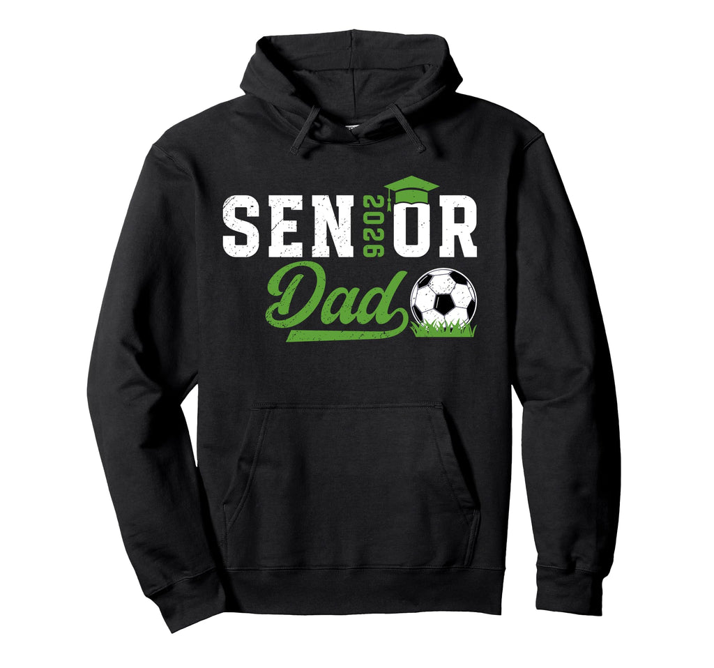 Soccer Senior Dad Senior Soccer Player Hoodie - Custom Art Print Unisex - T-Shirt, Sweatshirt, Hoodie