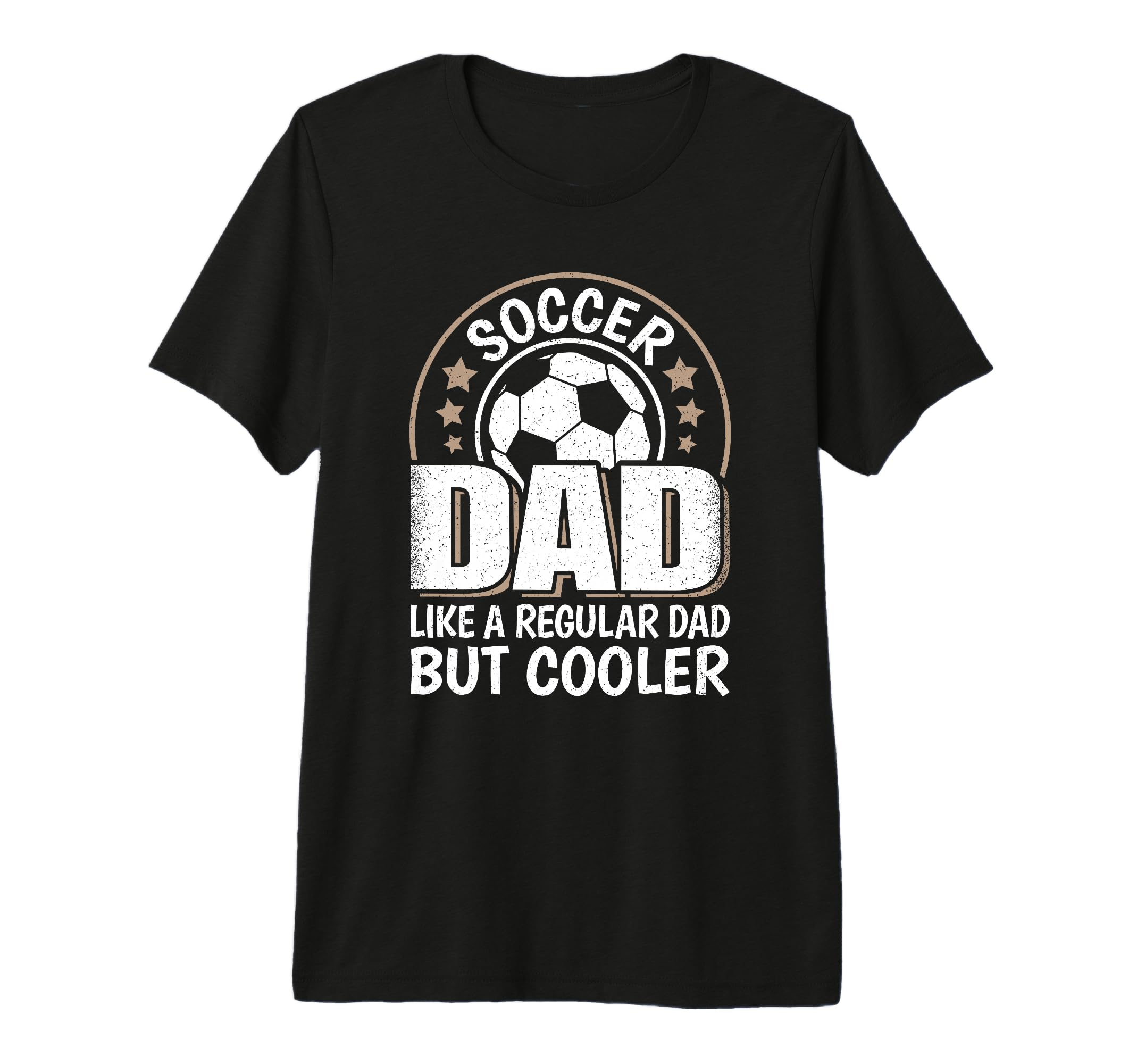 Mens Soccer Dad Like Regular Dad But T-Shirt - Custom Art Print Men Women - T-Shirt, Sweatshirt, Hoodie