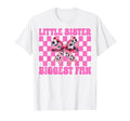 Little Sister Biggest Fan Soccer T-Shirt - Fun Novelty Design Men Women - T-Shirt, Sweatshirt, Hoodie