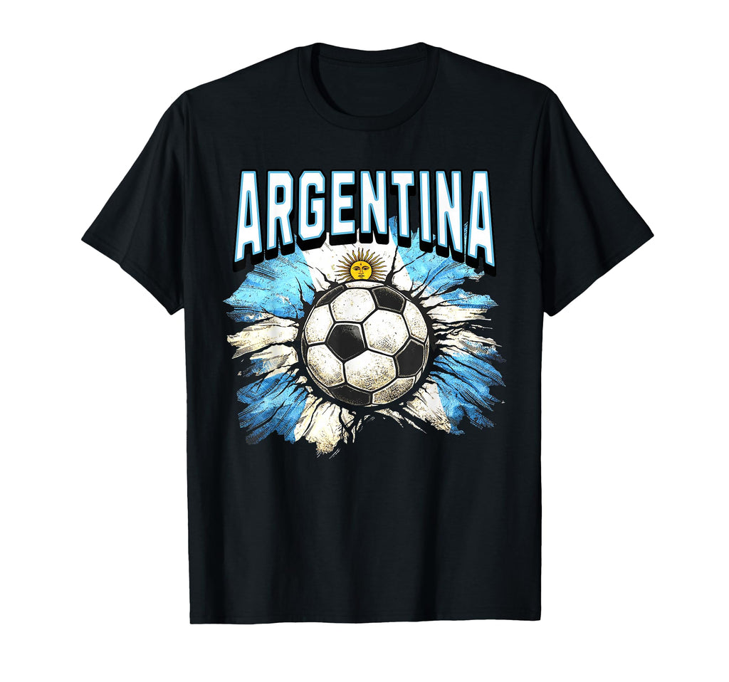 Argentina Flag Soccer Argentine Pride F T-Shirt - Unique Graphic Men Women - T-Shirt, Sweatshirt, Hoodie