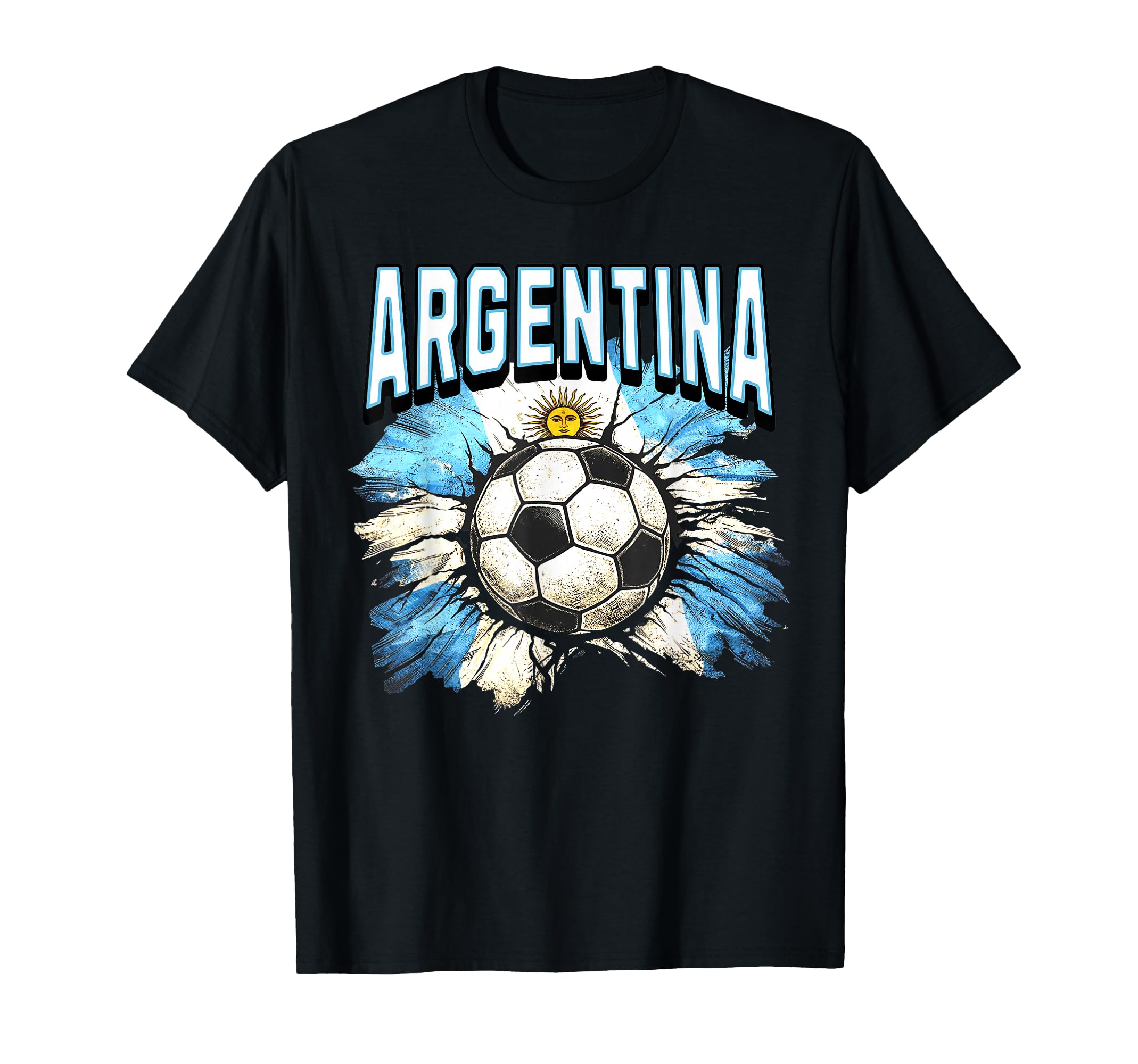 Argentina Flag Soccer Argentine Pride F T-Shirt - Unique Graphic Men Women - T-Shirt, Sweatshirt, Hoodie