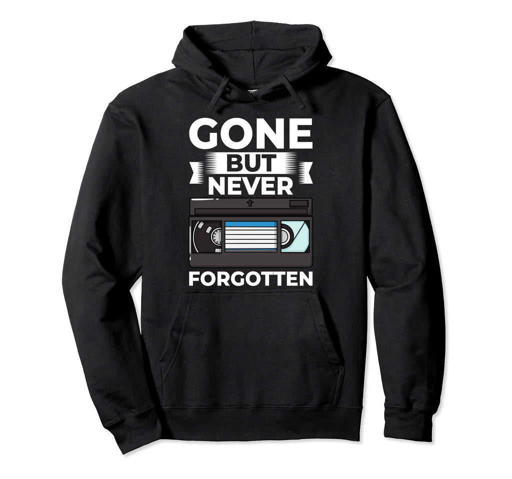 Vhs Player Videotape Video Cassette Hoodie - Fun Novelty Design Unisex - T-Shirt, Sweatshirt, Hoodie