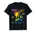 Just Who Loves Soccer T-Shirt - Aesthetic Graphic Men Women - T-Shirt, Sweatshirt, Hoodie