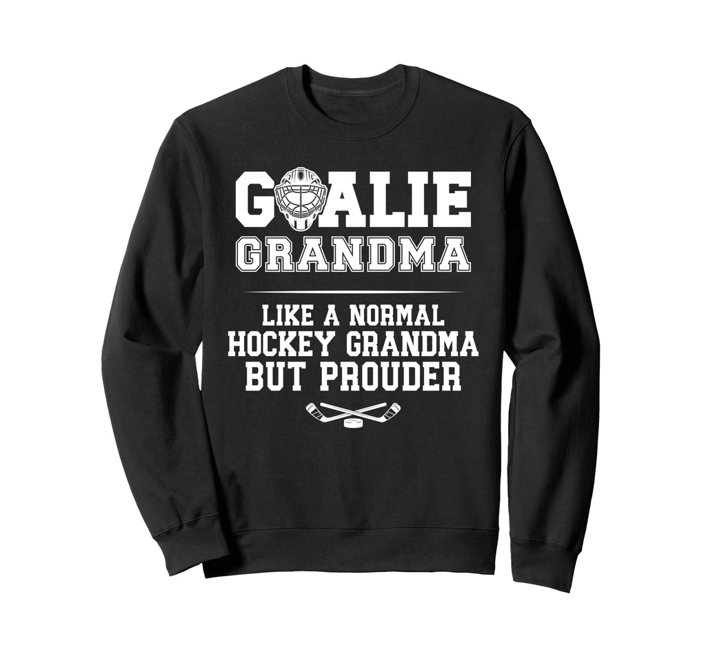 Hockey Goalie Grandma Hockey Keeper Sweatshirt - Graphic Print for Adults - T-Shirt, Sweatshirt, Hoodie