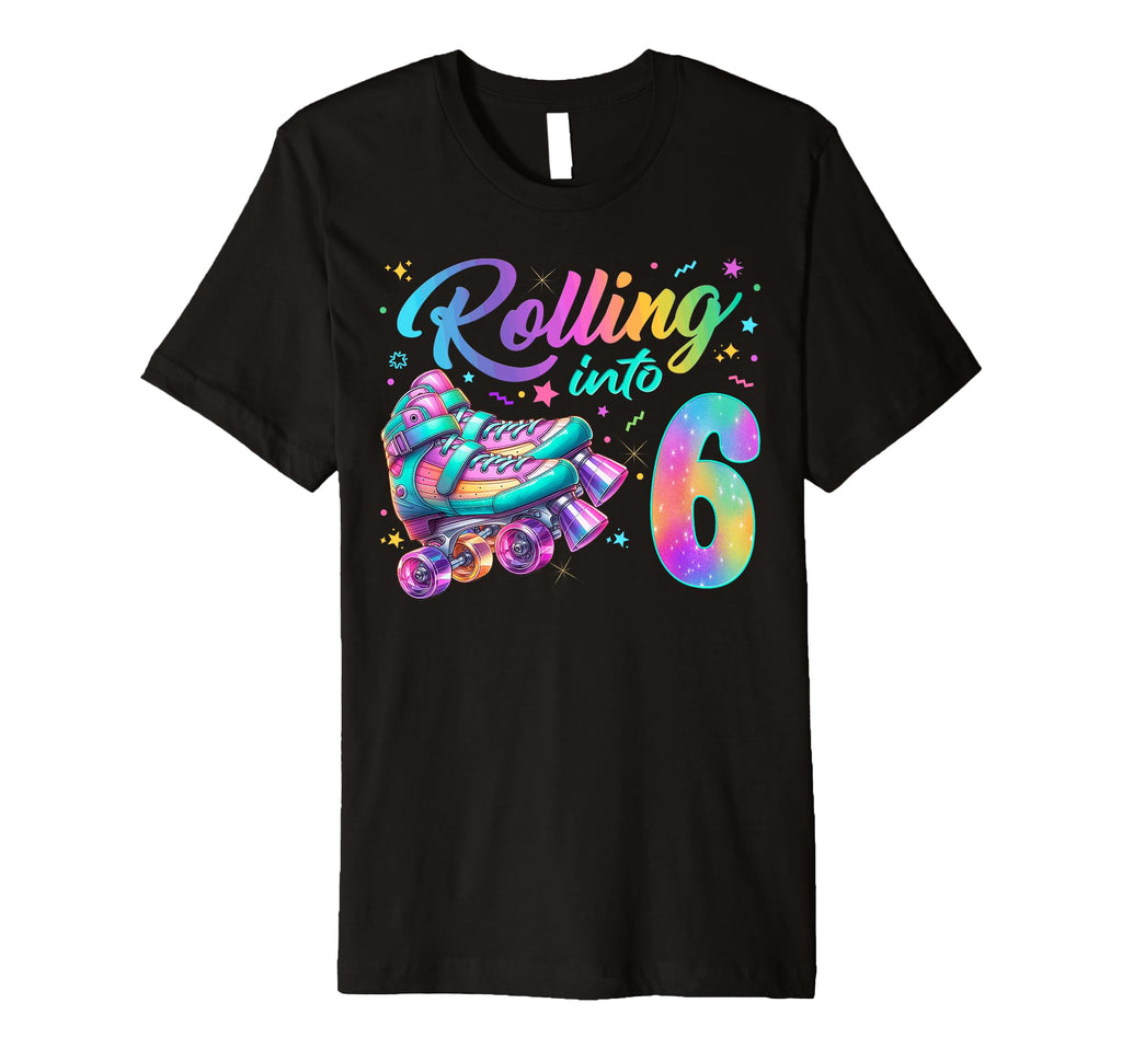Roller Skates Birthday Skating Party T-Shirt - Graphic Print for Adults - T-Shirt, Sweatshirt, Hoodie