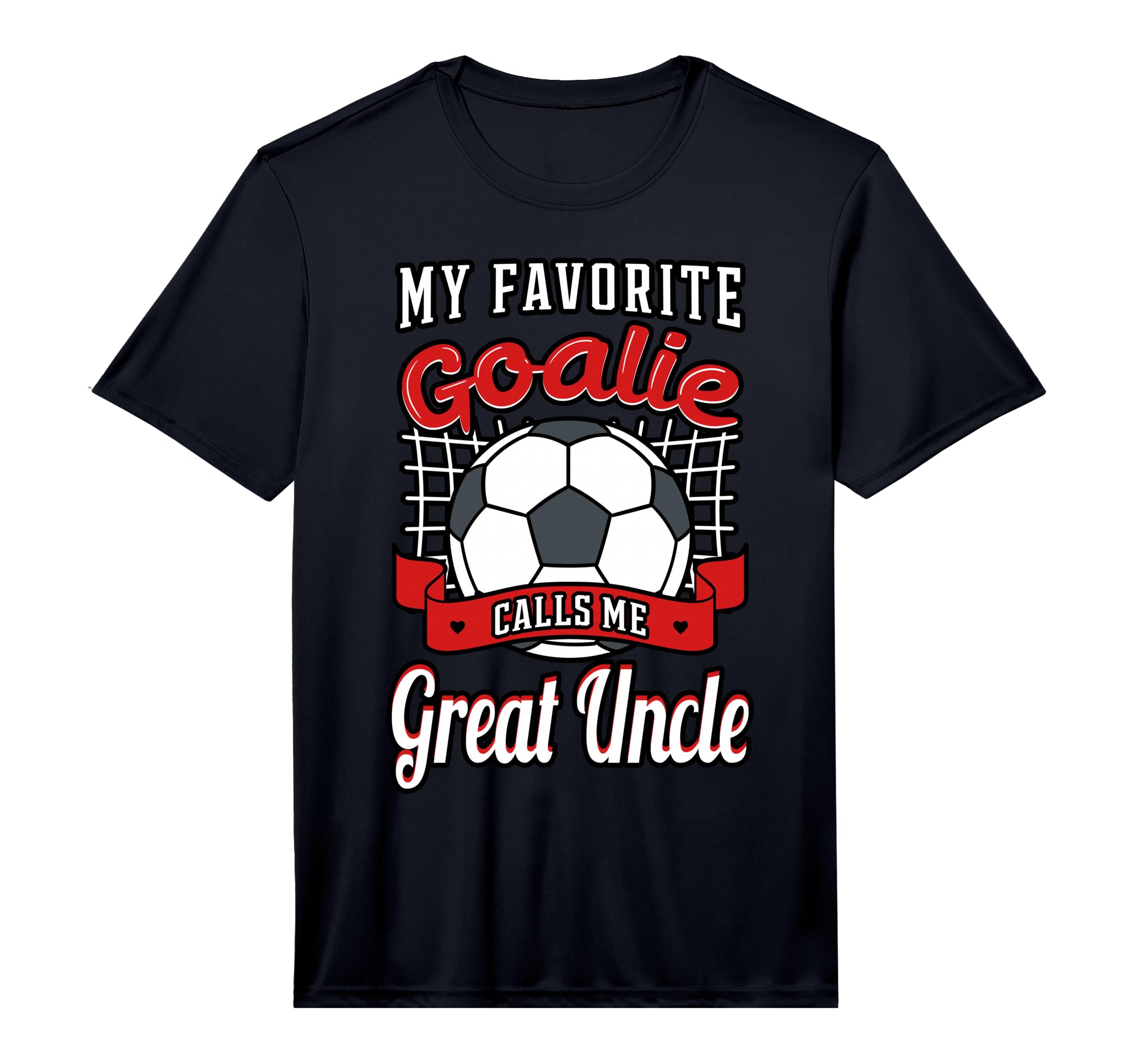 My Favorite Goalie Calls Me Great T-Shirt - Custom Art Print for Adults - T-Shirt, Sweatshirt, Hoodie
